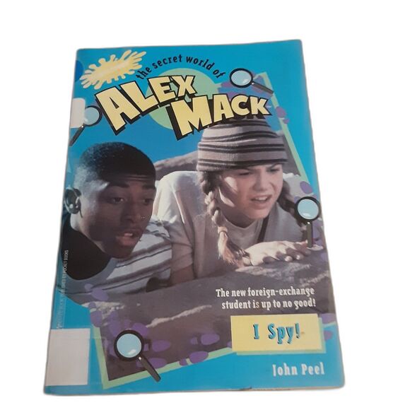 The Secret World of Alex Mack John Peel I Spy! paperback juvenile fiction 1997 - Picture 1 of 2